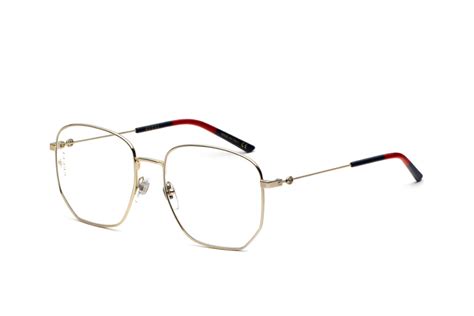 Gucci™ GG0396O 003 56 Gold Eyeglasses 